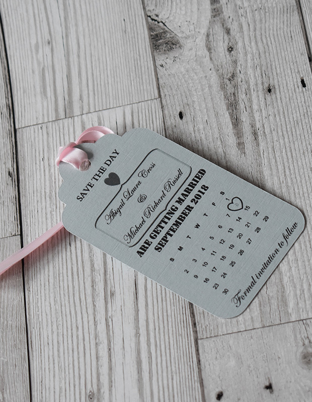 Save The Date Card - Elizabeth-Rose Designs